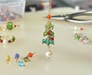 ディップアートで花のアクセサリーをお作りします ご希望の色、アクセサリーの種類、大きさをご記入ください。 イメージ1
