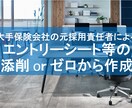 採用責任者目線でエントリーシート等の添削作成します 【初出品限定価格】添削2,500円／ゼロから作成4,500円 イメージ1