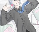 最低価格3000円！素敵なイラスト制作致します SNSアイコン/1枚絵/MVイラスト/立ち絵などに イメージ8