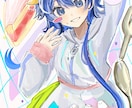 商業利用◎歌ってみた・MVイラスト作成します VTuberとして活動中の方必見！！ イメージ4