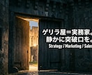 マーケティングの迷いを整理する相談ます 戦略・施策の整理と次の突破口づくり イメージ1