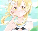 4月迄限定価格☆格安で可愛いアイコンお描きします 無料で修正何回でも可能！あなただけのアイコンお描きします イメージ1