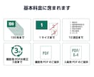 大量のプライスPOPを一気に作ります 価格改正で一気にプライスを変更！？お任せください！ イメージ5