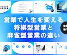 センスの無い人でも獲得できる営業理論を教えます 将棋型と麻雀型の違いとは？トップ不動産営業マンの長期サポート イメージ1
