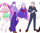 理想のキャラクター、作成します IRIAMやTRPGなどに使える全身立ち絵を制作します。 イメージ3