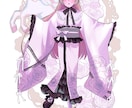 深みのある色使いで目を引く立ち絵を制作いたします キャラクターの雰囲気に合わせ描き方を変え、あなただけの1枚に イメージ4