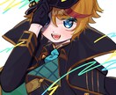 イラスト作成します オリジナルキャラクターの立ち絵、動画のサムネイルなど イメージ2