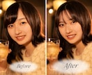 マッチングアプリでモテる顔に加工【別人級】にします プロフ画像、インフルエンサー、ウェディング、ナイトワーク イメージ2