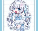 スピード納品！ミニキャラ・SDキャラお描きします 配信者、Vtuberのグッズ制作、アイコンなどに！ イメージ3
