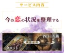恋愛占い|彼の気持ちとあなたの最適な一手を占います タロット×西洋占星術で、今の状況を冷静に読み解きます イメージ2