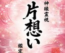 即日鑑定｜一方通行の想いを宿縁に変えます 魂の深層を視抜き停滞した関係を強制的に動かします イメージ1