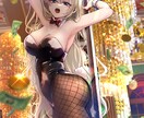 ゲームスチル風イラスト描きます 配信サムネ、ASMRなどにもお使いいただけます イメージ7