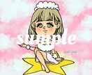 オリジナルの可愛い女の子達のイラスト描きます アイコン、待ち受け、広告用のイラストなど イメージ3