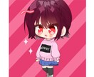 アイコンに使える！かわいいデフォキャラ描きます ポーズ等指定自由 出来る限りご期待に添います！ イメージ1