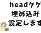 WordPressサイトにheadタグ挿入します プラグインで特定ページのheadタグにコードを挿入します イメージ1