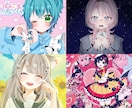 企業実績有！可愛いサムネイルイラスト描きます 目を惹くオリジナルイラストで素敵な歌ってみた動画に！MVも可 イメージ3