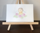 水彩画のふんいき似顔絵を描きます お部屋に飾ったり、贈り物にも♡温かみのある、ふんいき似顔絵♡ イメージ7
