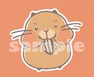ゆるくてかわいい動物イラスト描きます SNSのアイコンに！修正回数無制限！ イメージ5