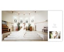 印刷込◎20ページ☆結婚式のアルバムを作ります 写真を送るだけ☆フルサポートいたします！成人式・お子様にも イメージ5