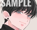 商用利用◎シンプルな男の子アイコンお描きます お一人お一人に丁寧な対応いたします！お気軽に相談◎ イメージ5