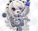 かわいいデフォルメイラスト承ります やや彩度の低いくすみ寄りの色を使ってデフォルメ作成します❕ イメージ2