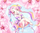 カラフルor透明感ある１枚絵描きます カラフルととぅるとぅるの2つの塗り方で対応可！ イメージ8