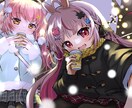 可愛い萌えイラスト描きます 全身イラストも同じ値段で描けます イメージ3