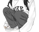 あなたの『最強コーデ』をイラストにします アイコンに使えるイラストを描きます◎ イメージ4