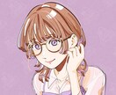 大人ポップなアイコン・立ち絵等幅広く制作します SNSや動画に◎選べる影タイプで自分好みにカスタマイズ！ イメージ4