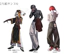 TRPG等の立ち絵イラスト制作します ▪︎最短納品３日▪︎表情差分3種まで無料！ イメージ4