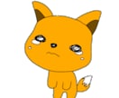 泣き顔動物アイコン描きます 泣き顔にドキ！SNSで一味違う注目度を手にいれませんか？ イメージ1