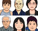 ビジネスにも使える上品でシンプルな似顔絵作成します 写真を元に自然なデフォルメで仕上げます イメージ10