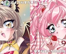 レトロなテイストのイラスト、立ち絵描きます 90年代風のタッチで1枚絵や立ち絵を制作させて頂きます！ イメージ2