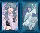 華やかで落ち着いた雰囲気のイラストをお描きします 線や配色に特徴のある繊細な目を引くイラストを制作します イメージ5