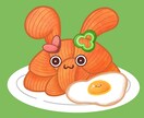 食べ物のイラストやアイコン描きます 絵本のような、ゆるくて美味しそうな食べ物イラスト♡ イメージ3