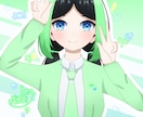 コテキャライラストの依頼承ります 一次創作キャラクター、コテキャラ描きます イメージ2