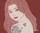 シンプルおしゃれイラスト・似顔絵描きます アイコン、動画用、プレゼントに！ イメージ5