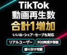 最強セット★TikTok動画を1万増加、拡散します TikTok再生回数・いいね・セーブ・シェアを自由に振り分け イメージ7