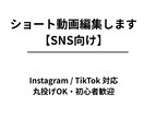 SNS用ショート動画を丁寧に編集します 【先着3名様｜実績作り特典あり】ショート動画を編集します イメージ1