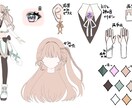 衣装デザイン、キャラクターデザインします カワイイ系、カッコイイ系どちらにも対応しています イメージ6