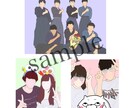 あなたの思い出の写真をかわいいイラストにします (✿´꒳`)ﾉ【アイコンや記念などにいかがですか？+.*】 イメージ1