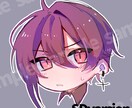 SNSアイコンを描きます 上半身のイラストを長方形または正方形で描きます。 イメージ3
