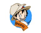 SNSアイコン作成します 似顔絵またはご自身で考えたキャラでアイコンを作成します！ イメージ5