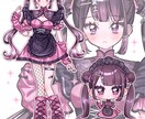 ツヤぷるな色塗りが特徴！男女の立ち絵制作致します IRIAM立ち絵の動作確認◎周りと差がつく魅力的な立ち絵制作 イメージ6