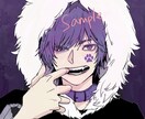 SNSアイコンや配信キャス画など制作します SNSアイコンや配信画像、動画イラストを制作します！ イメージ2