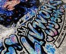 キラキラ⭐︎オリジナルラメステッカーを制作します ロゴ・画像・イラストからフルカラーで制作✨ イメージ3