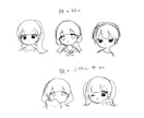 ラフなイラスト描きます 線とベタ塗りだけのシンプルなイラストを描きます イメージ5
