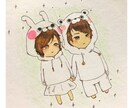 ゆるかわイラスト描きます SNSアイコン使用や似顔絵が欲しい人にオススメ！！ イメージ2