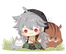 ミニキャライラスト描きます かわいいミニキャライラストをお描き致します！ イメージ4