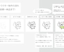 企業・店舗マスコットキャラクター制作します 総販売700件以上｜評価★5.0の安心制作 イメージ2